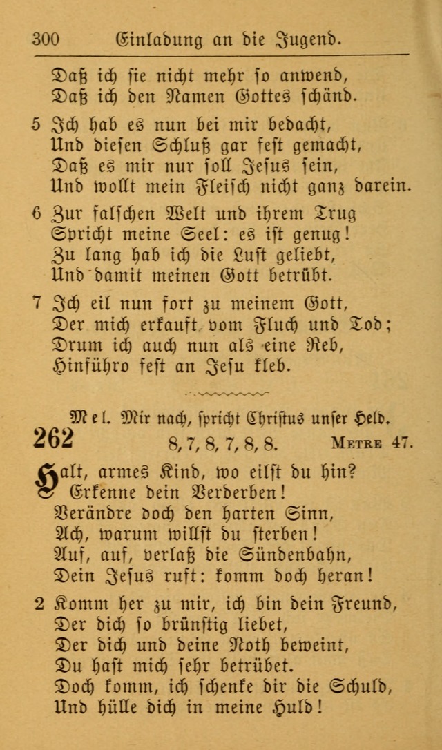 Die allgemeine Lieder-Sammlung zum privat und öffentlichen Gottes-Dienst: mit fleiß zusammengetragen (2nd Aufl.) page 300