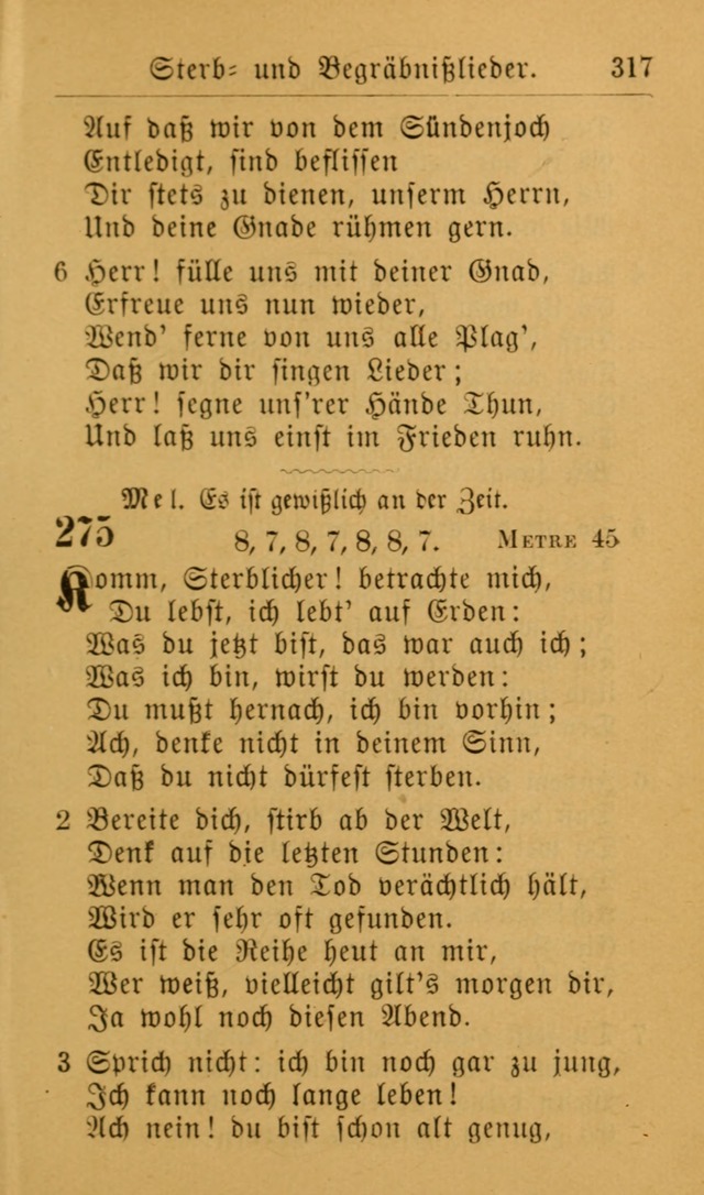 Die allgemeine Lieder-Sammlung zum privat und öffentlichen Gottes-Dienst: mit fleiß zusammengetragen (2nd Aufl.) page 317