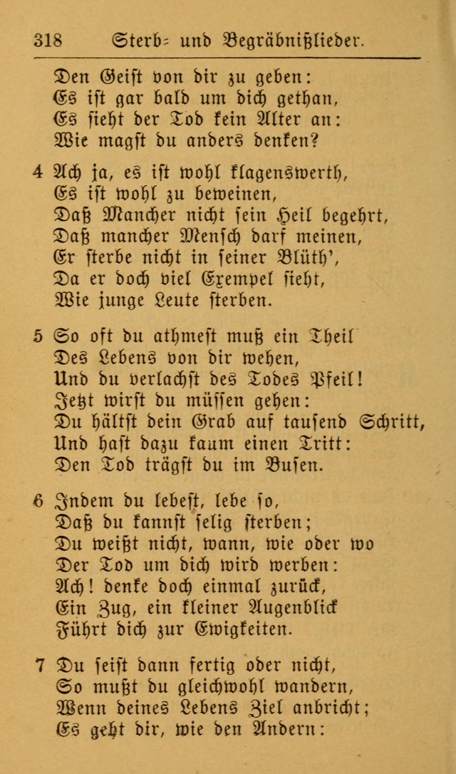 Die allgemeine Lieder-Sammlung zum privat und öffentlichen Gottes-Dienst: mit fleiß zusammengetragen (2nd Aufl.) page 318