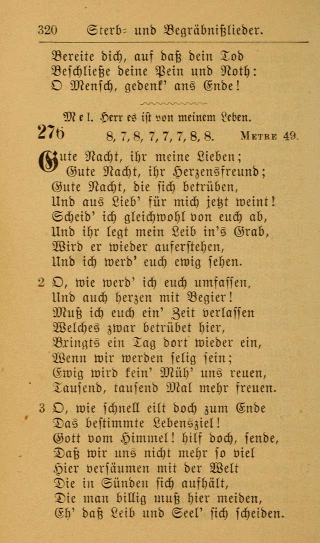 Die allgemeine Lieder-Sammlung zum privat und öffentlichen Gottes-Dienst: mit fleiß zusammengetragen (2nd Aufl.) page 320