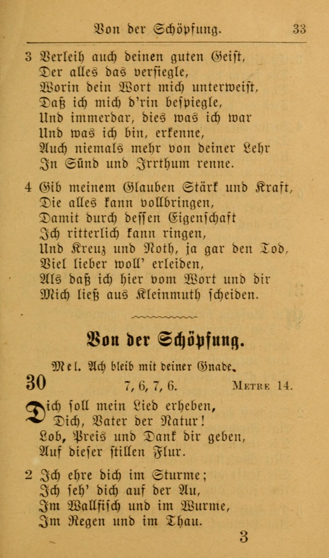 Die allgemeine Lieder-Sammlung zum privat und öffentlichen Gottes-Dienst: mit fleiß zusammengetragen (2nd Aufl.) page 33