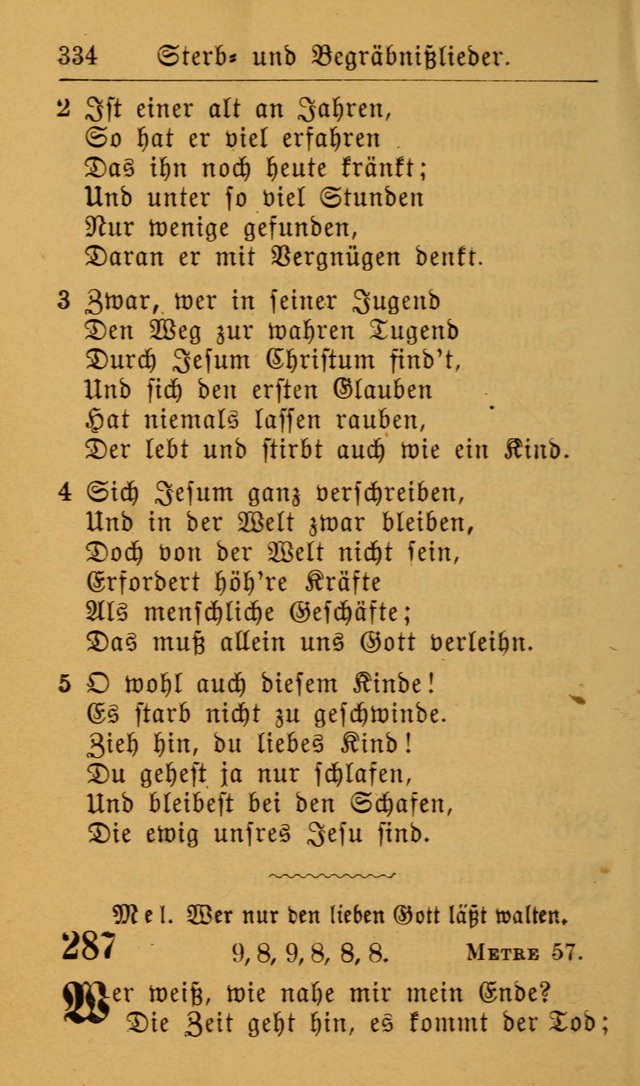 Die allgemeine Lieder-Sammlung zum privat und öffentlichen Gottes-Dienst: mit fleiß zusammengetragen (2nd Aufl.) page 334