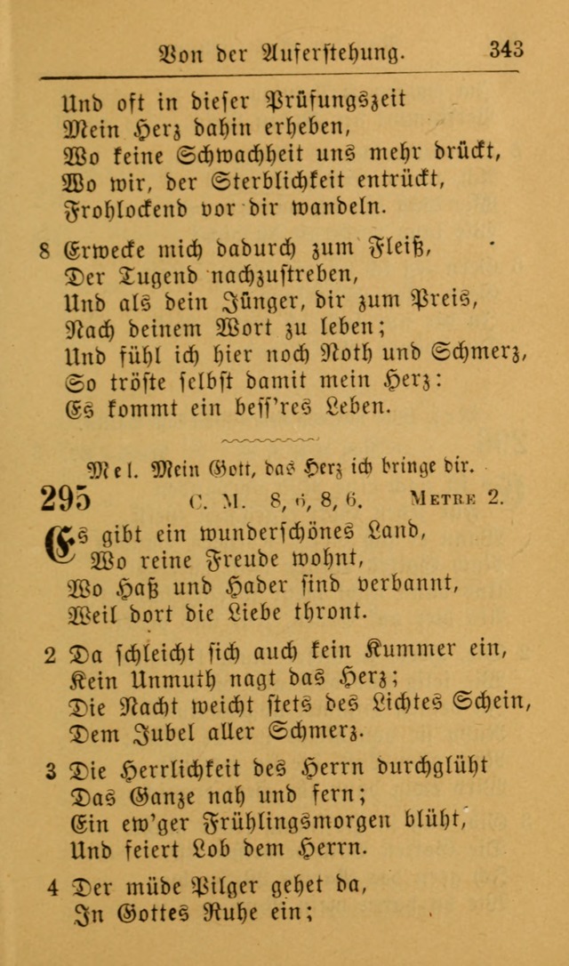 Die allgemeine Lieder-Sammlung zum privat und öffentlichen Gottes-Dienst: mit fleiß zusammengetragen (2nd Aufl.) page 343