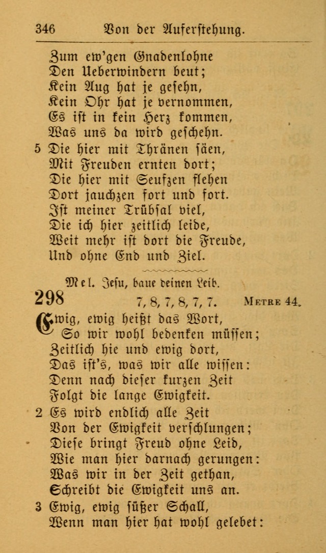 Die allgemeine Lieder-Sammlung zum privat und öffentlichen Gottes-Dienst: mit fleiß zusammengetragen (2nd Aufl.) page 346