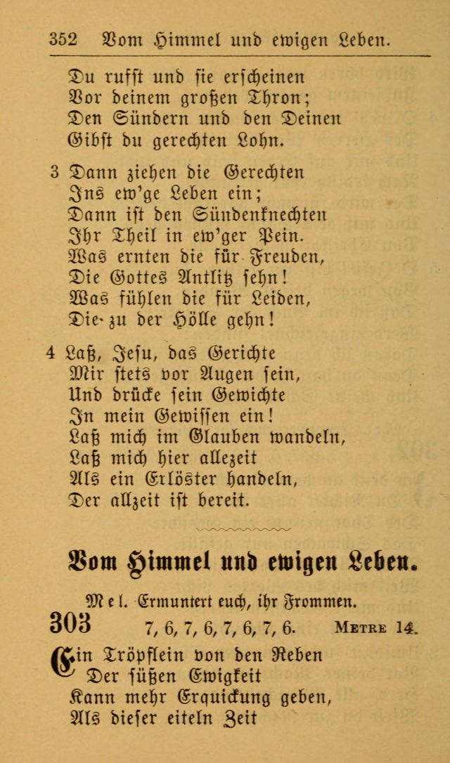 Die allgemeine Lieder-Sammlung zum privat und öffentlichen Gottes-Dienst: mit fleiß zusammengetragen (2nd Aufl.) page 352