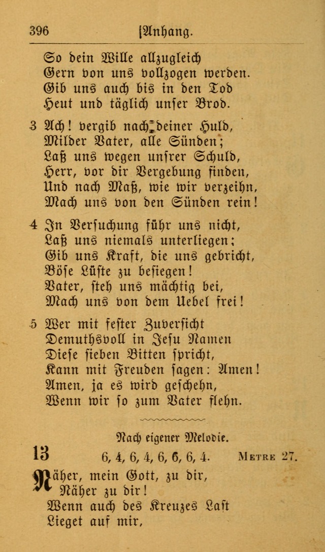 Die allgemeine Lieder-Sammlung zum privat und öffentlichen Gottes-Dienst: mit fleiß zusammengetragen (2nd Aufl.) page 396