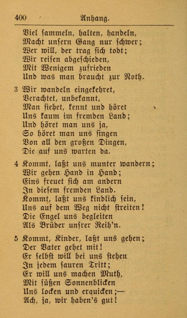 Die allgemeine Lieder-Sammlung zum privat und öffentlichen Gottes-Dienst: mit fleiß zusammengetragen (2nd Aufl.) page 400