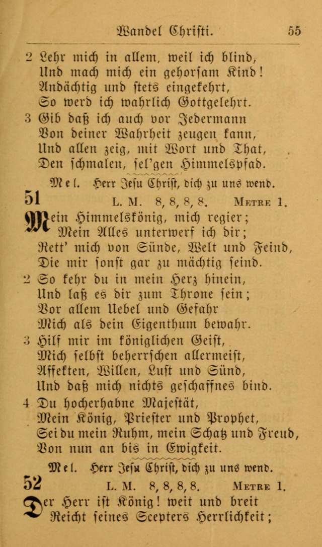 Die allgemeine Lieder-Sammlung zum privat und öffentlichen Gottes-Dienst: mit fleiß zusammengetragen (2nd Aufl.) page 55