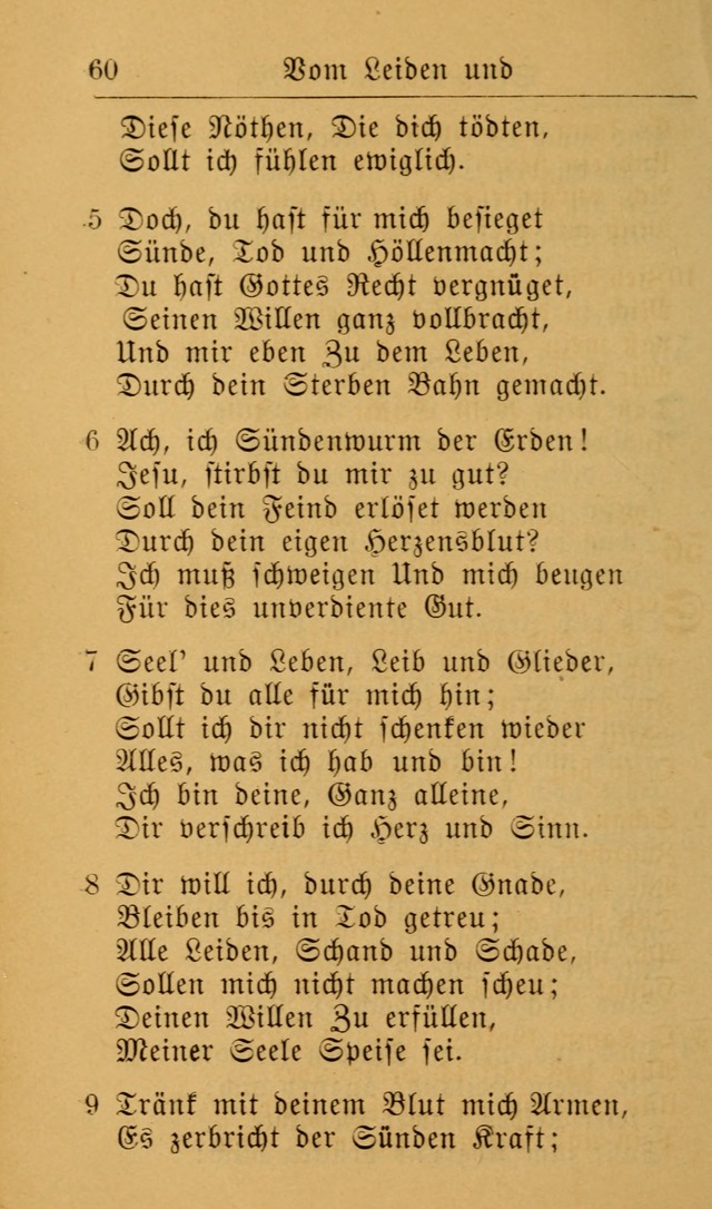 Die allgemeine Lieder-Sammlung zum privat und öffentlichen Gottes-Dienst: mit fleiß zusammengetragen (2nd Aufl.) page 60