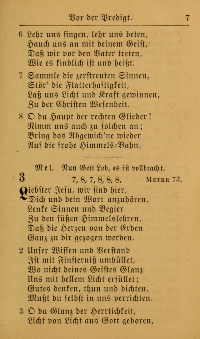 Die allgemeine Lieder-Sammlung zum privat und öffentlichen Gottes-Dienst: mit fleiß zusammengetragen (2nd Aufl.) page 7