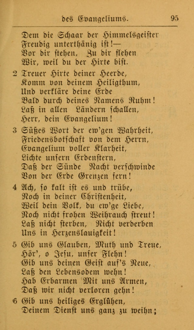 Die allgemeine Lieder-Sammlung zum privat und öffentlichen Gottes-Dienst: mit fleiß zusammengetragen (2nd Aufl.) page 95