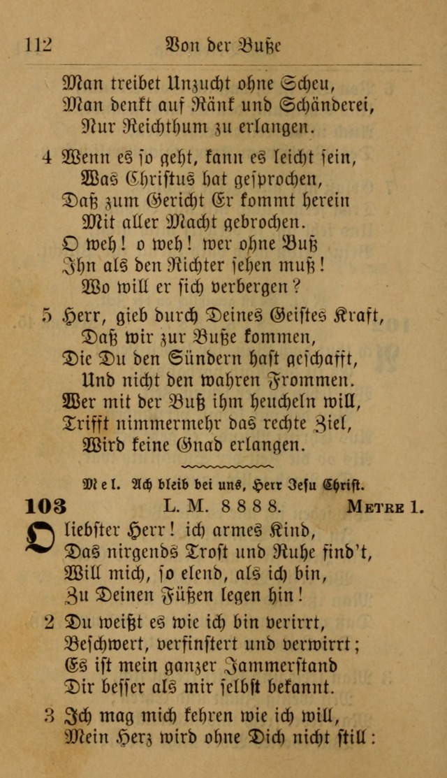 Allgemeine Lieder-Sammlung: zum Gebrauch für den privaten und öffentlichen Gottesdienst. (6th Aufl.) page 118