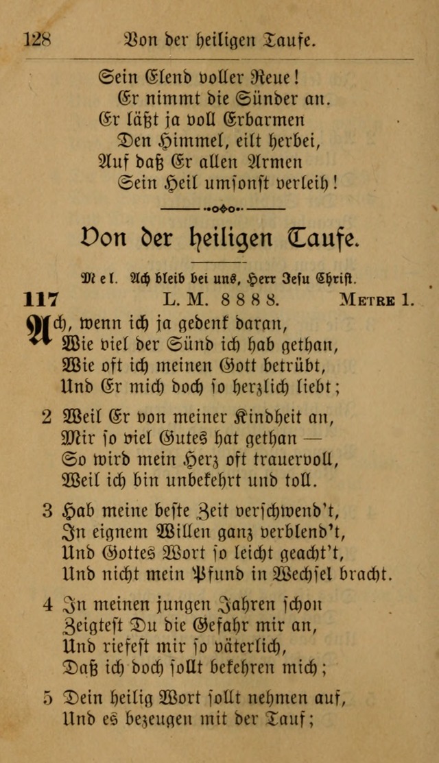 Allgemeine Lieder-Sammlung: zum Gebrauch für den privaten und öffentlichen Gottesdienst. (6th Aufl.) page 134