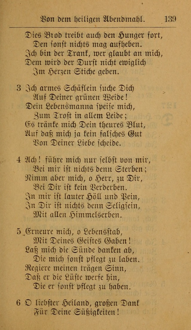 Allgemeine Lieder-Sammlung: zum Gebrauch für den privaten und öffentlichen Gottesdienst. (6th Aufl.) page 145