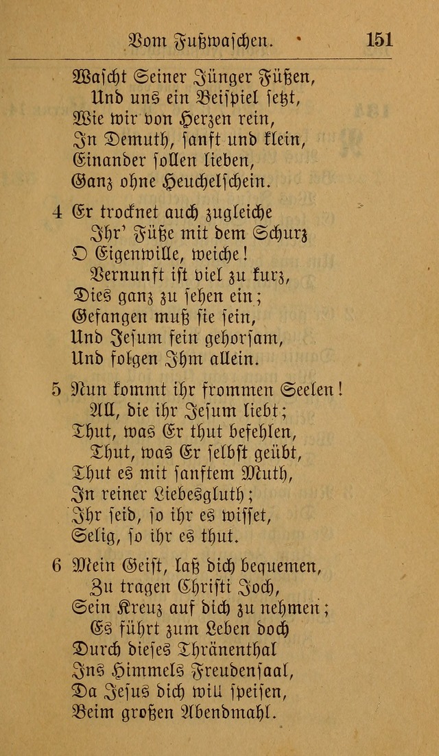 Allgemeine Lieder-Sammlung: zum Gebrauch für den privaten und öffentlichen Gottesdienst. (6th Aufl.) page 157