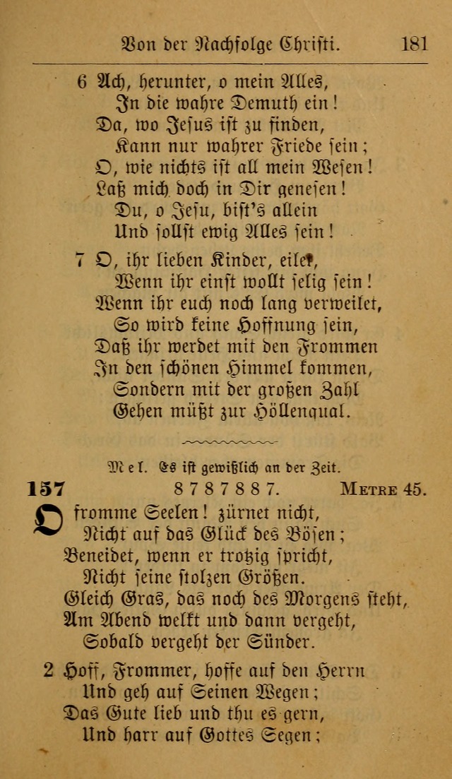 Allgemeine Lieder-Sammlung: zum Gebrauch für den privaten und öffentlichen Gottesdienst. (6th Aufl.) page 187