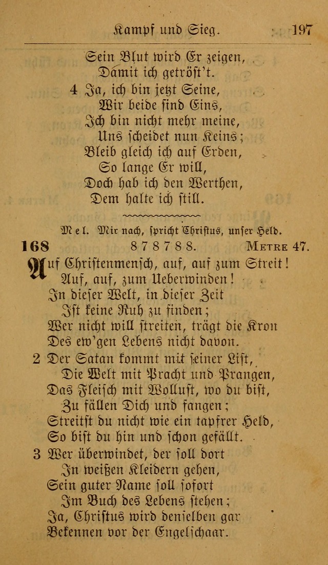 Allgemeine Lieder-Sammlung: zum Gebrauch für den privaten und öffentlichen Gottesdienst. (6th Aufl.) page 203