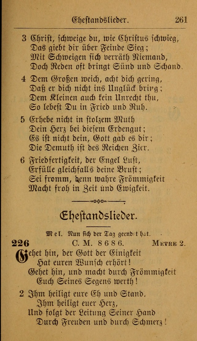 Allgemeine Lieder-Sammlung: zum Gebrauch für den privaten und öffentlichen Gottesdienst. (6th Aufl.) page 267