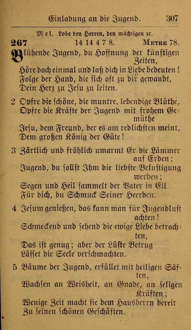 Allgemeine Lieder-Sammlung: zum Gebrauch für den privaten und öffentlichen Gottesdienst. (6th Aufl.) page 313