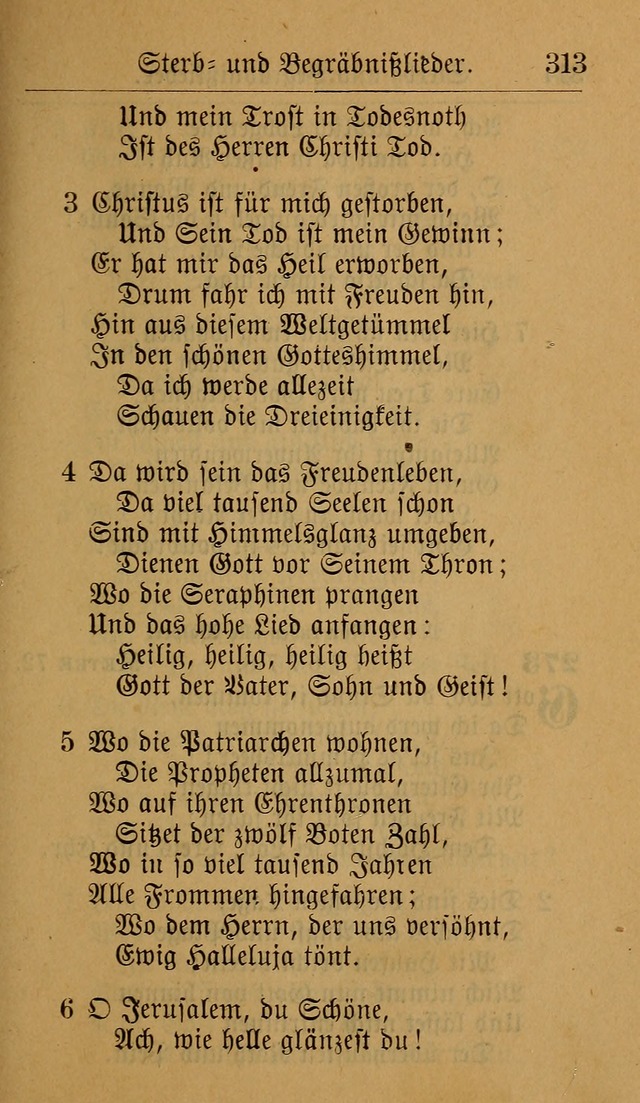 Allgemeine Lieder-Sammlung: zum Gebrauch für den privaten und öffentlichen Gottesdienst. (6th Aufl.) page 319