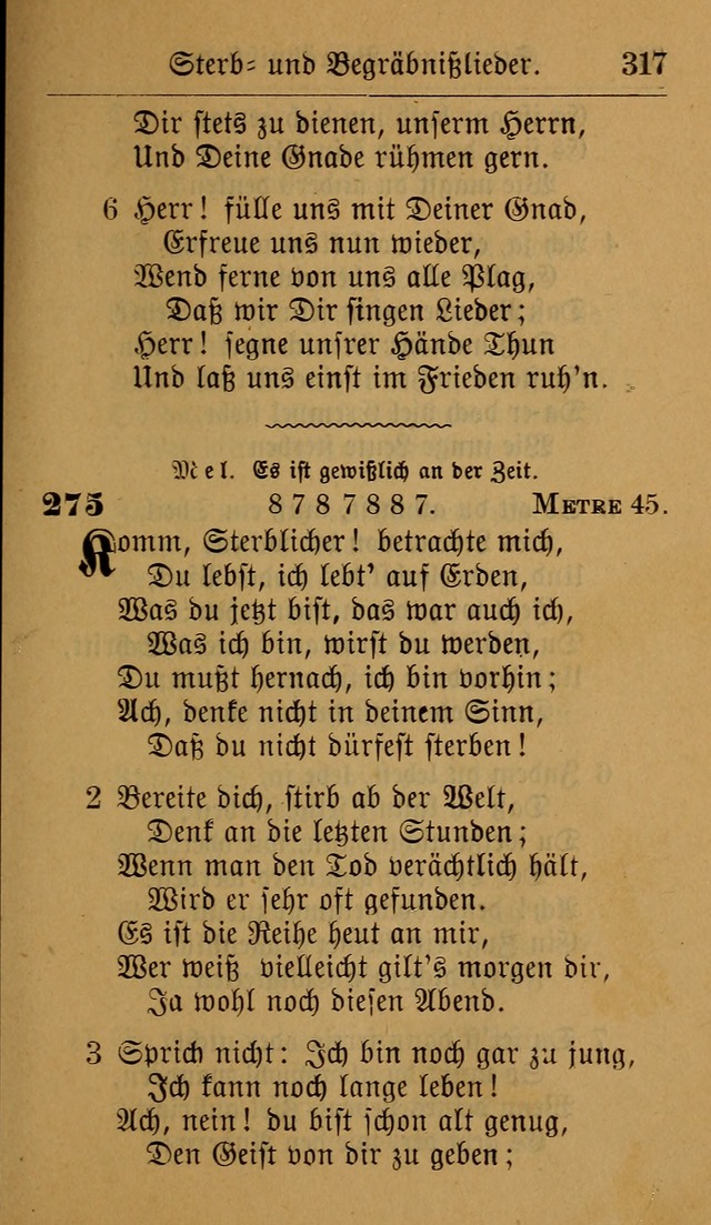 Allgemeine Lieder-Sammlung: zum Gebrauch für den privaten und öffentlichen Gottesdienst. (6th Aufl.) page 323