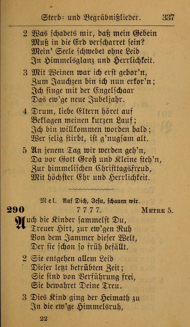 Allgemeine Lieder-Sammlung: zum Gebrauch für den privaten und öffentlichen Gottesdienst. (6th Aufl.) page 343