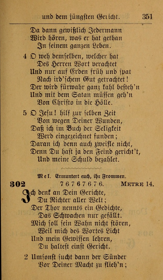 Allgemeine Lieder-Sammlung: zum Gebrauch für den privaten und öffentlichen Gottesdienst. (6th Aufl.) page 357