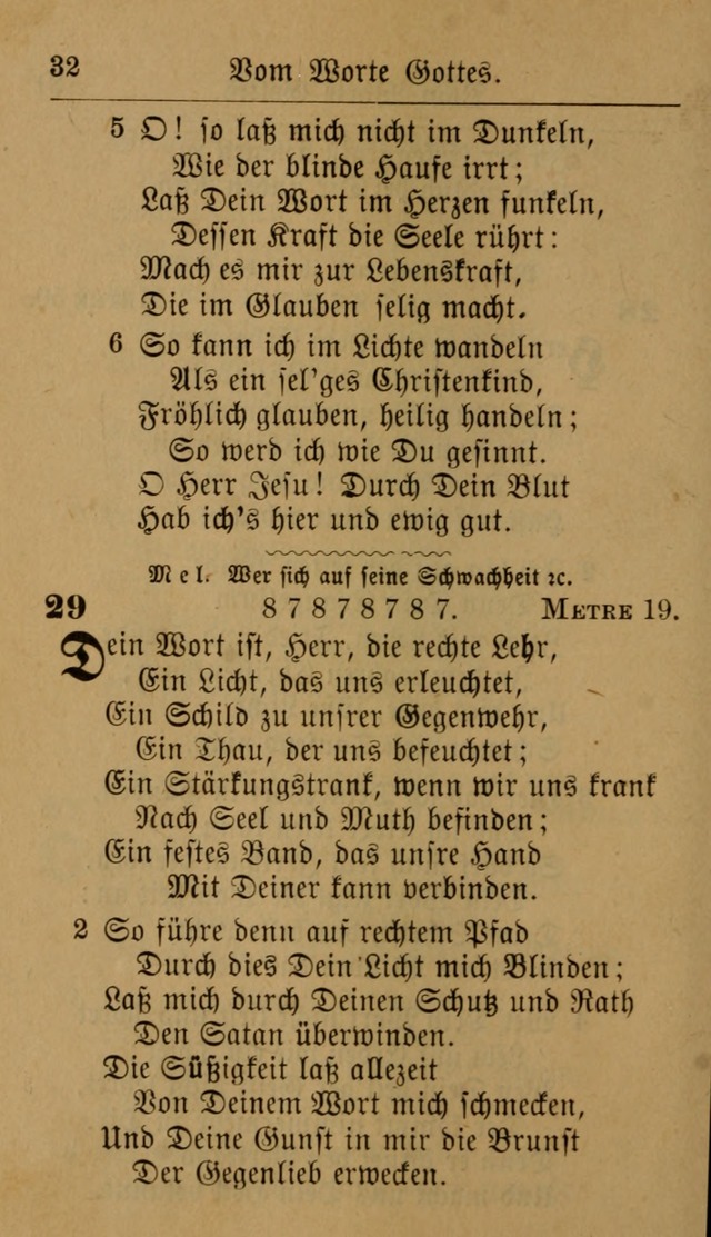 Allgemeine Lieder-Sammlung: zum Gebrauch für den privaten und öffentlichen Gottesdienst. (6th Aufl.) page 36