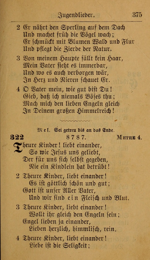 Allgemeine Lieder-Sammlung: zum Gebrauch für den privaten und öffentlichen Gottesdienst. (6th Aufl.) page 381