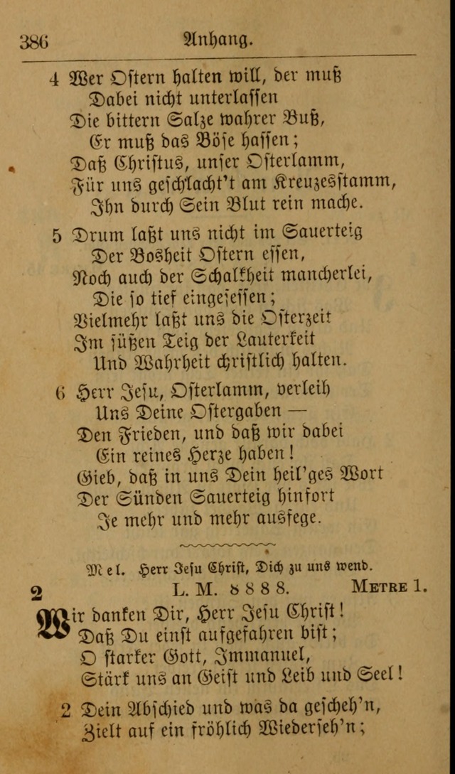 Allgemeine Lieder-Sammlung: zum Gebrauch für den privaten und öffentlichen Gottesdienst. (6th Aufl.) page 392