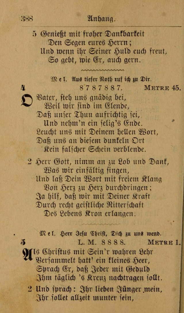 Allgemeine Lieder-Sammlung: zum Gebrauch für den privaten und öffentlichen Gottesdienst. (6th Aufl.) page 394