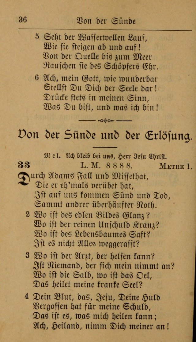 Allgemeine Lieder-Sammlung: zum Gebrauch für den privaten und öffentlichen Gottesdienst. (6th Aufl.) page 40