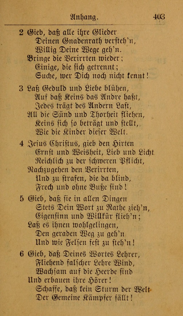 Allgemeine Lieder-Sammlung: zum Gebrauch für den privaten und öffentlichen Gottesdienst. (6th Aufl.) page 409