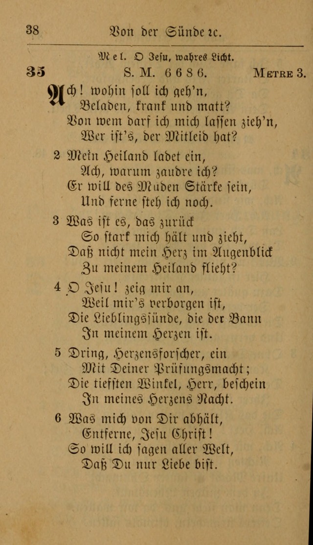 Allgemeine Lieder-Sammlung: zum Gebrauch für den privaten und öffentlichen Gottesdienst. (6th Aufl.) page 42