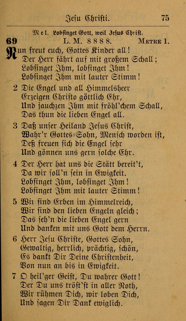 Allgemeine Lieder-Sammlung: zum Gebrauch für den privaten und öffentlichen Gottesdienst. (6th Aufl.) page 79