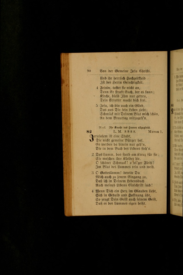 Allgemeine Lieder-Sammlung: zum Gebrauch für den privaten und öffentlichen Gottesdienst. (6th Aufl.) page 94