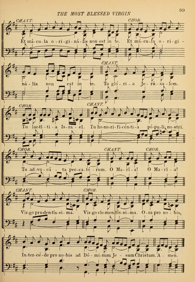 The De La Salle Hymnal: for Catholic schools and choirs page 101