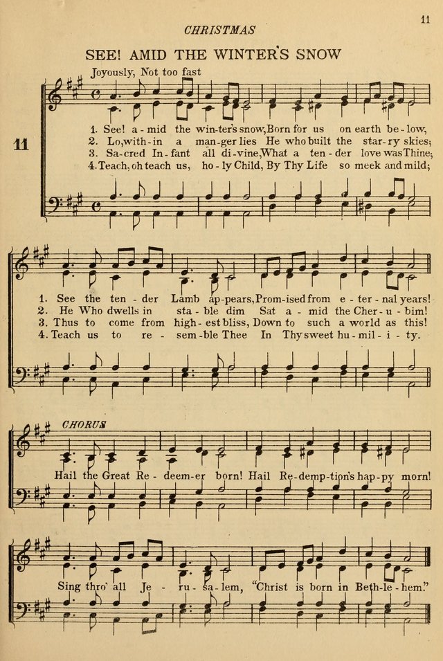 The De La Salle Hymnal: for Catholic schools and choirs page 11