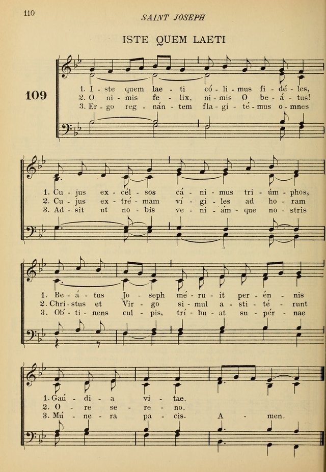 The De La Salle Hymnal: for Catholic schools and choirs page 112