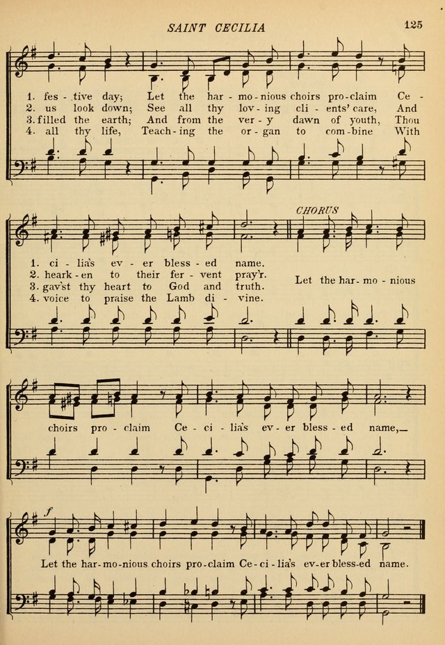 The De La Salle Hymnal: for Catholic schools and choirs page 127