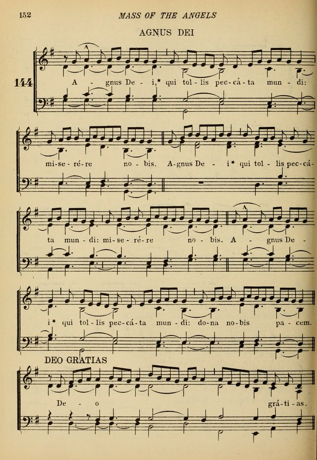 The De La Salle Hymnal: for Catholic schools and choirs page 154