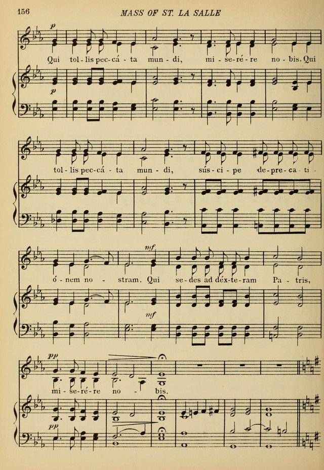 The De La Salle Hymnal: for Catholic schools and choirs page 158