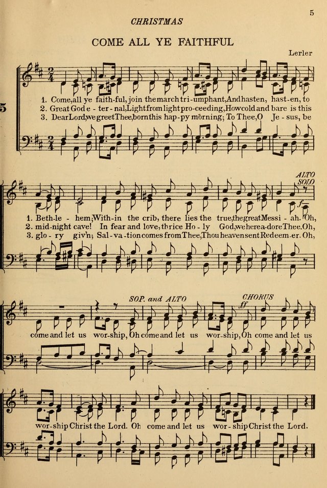 The De La Salle Hymnal: for Catholic schools and choirs page 5