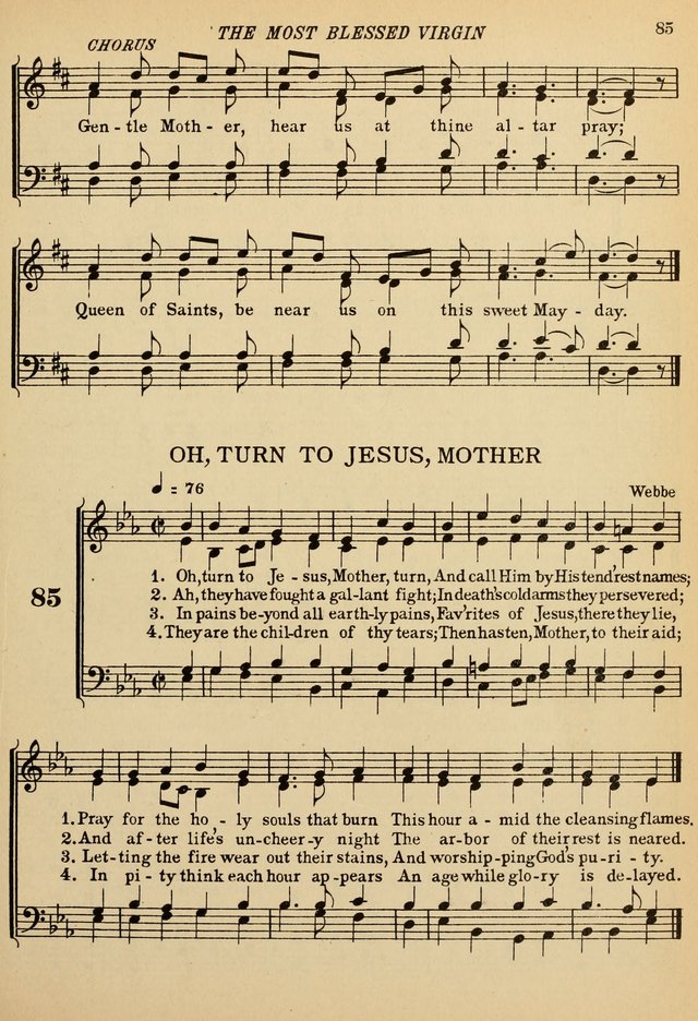 The De La Salle Hymnal: for Catholic schools and choirs page 87