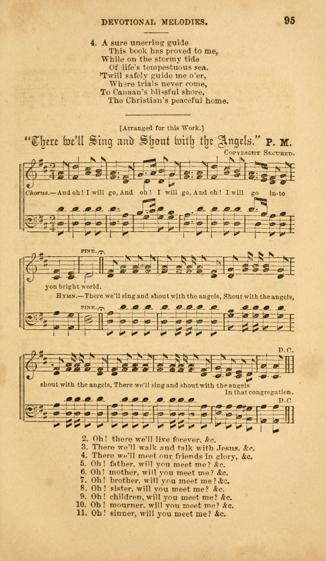 Devotional Melodies: or, a collection of original and selected tunes and hymns, designed for congregational and social worship. (2nd ed.) page 102