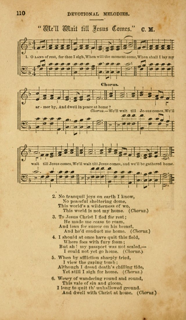 Devotional Melodies: or, a collection of original and selected tunes and hymns, designed for congregational and social worship. (2nd ed.) page 117