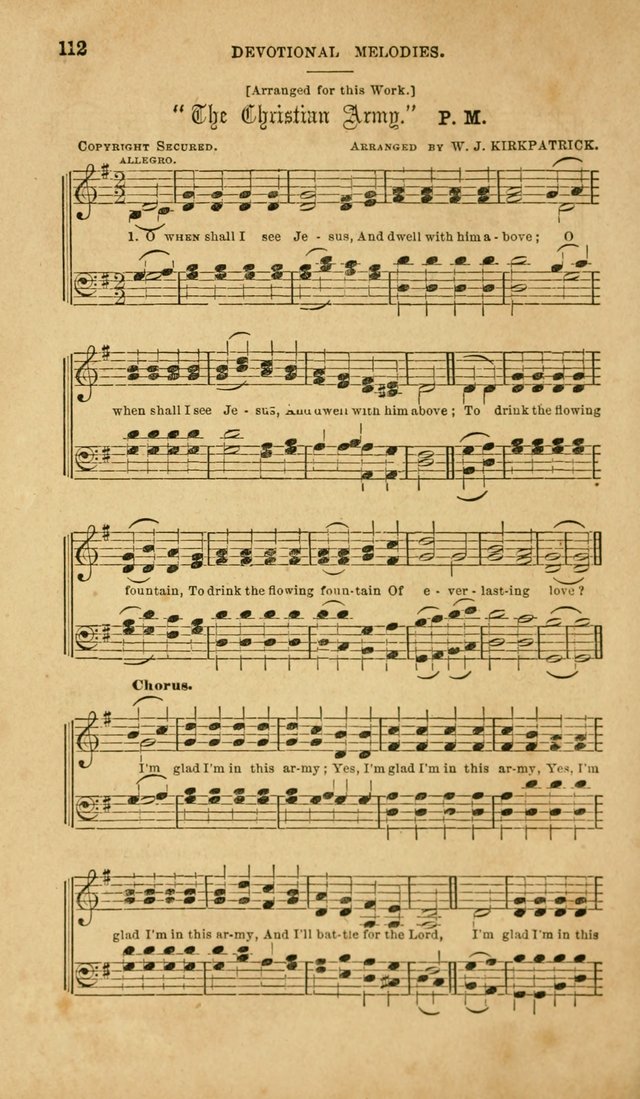 Devotional Melodies: or, a collection of original and selected tunes and hymns, designed for congregational and social worship. (2nd ed.) page 119