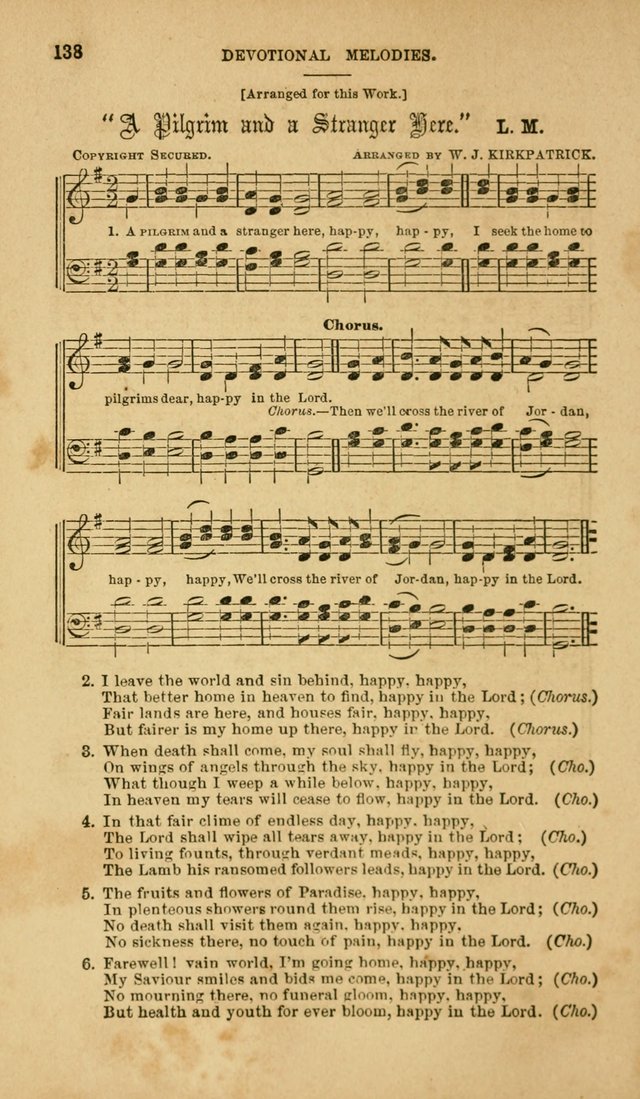 Devotional Melodies: or, a collection of original and selected tunes and hymns, designed for congregational and social worship. (2nd ed.) page 145