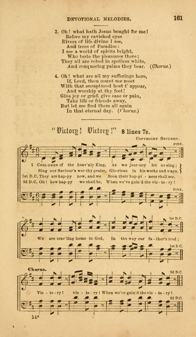 Devotional Melodies: or, a collection of original and selected tunes and hymns, designed for congregational and social worship. (2nd ed.) page 168