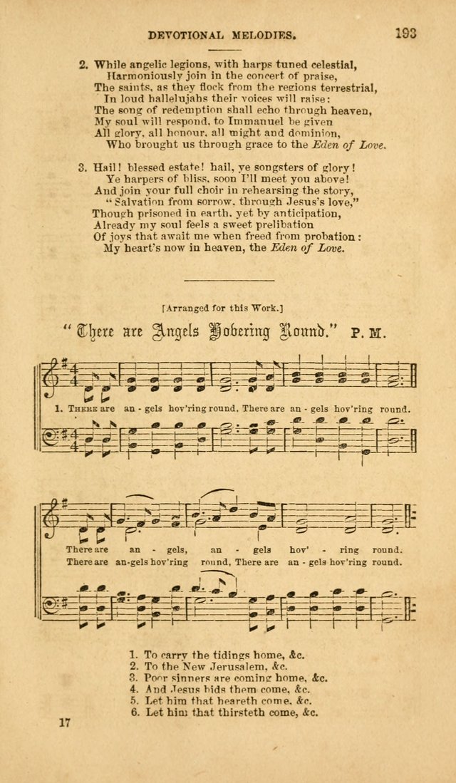 Devotional Melodies: or, a collection of original and selected tunes and hymns, designed for congregational and social worship. (2nd ed.) page 200